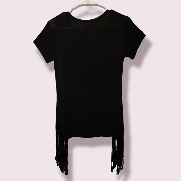 Buttery Soft Black and Gold Moon Dream Catcher Design Shirt - Picture 2 of 10